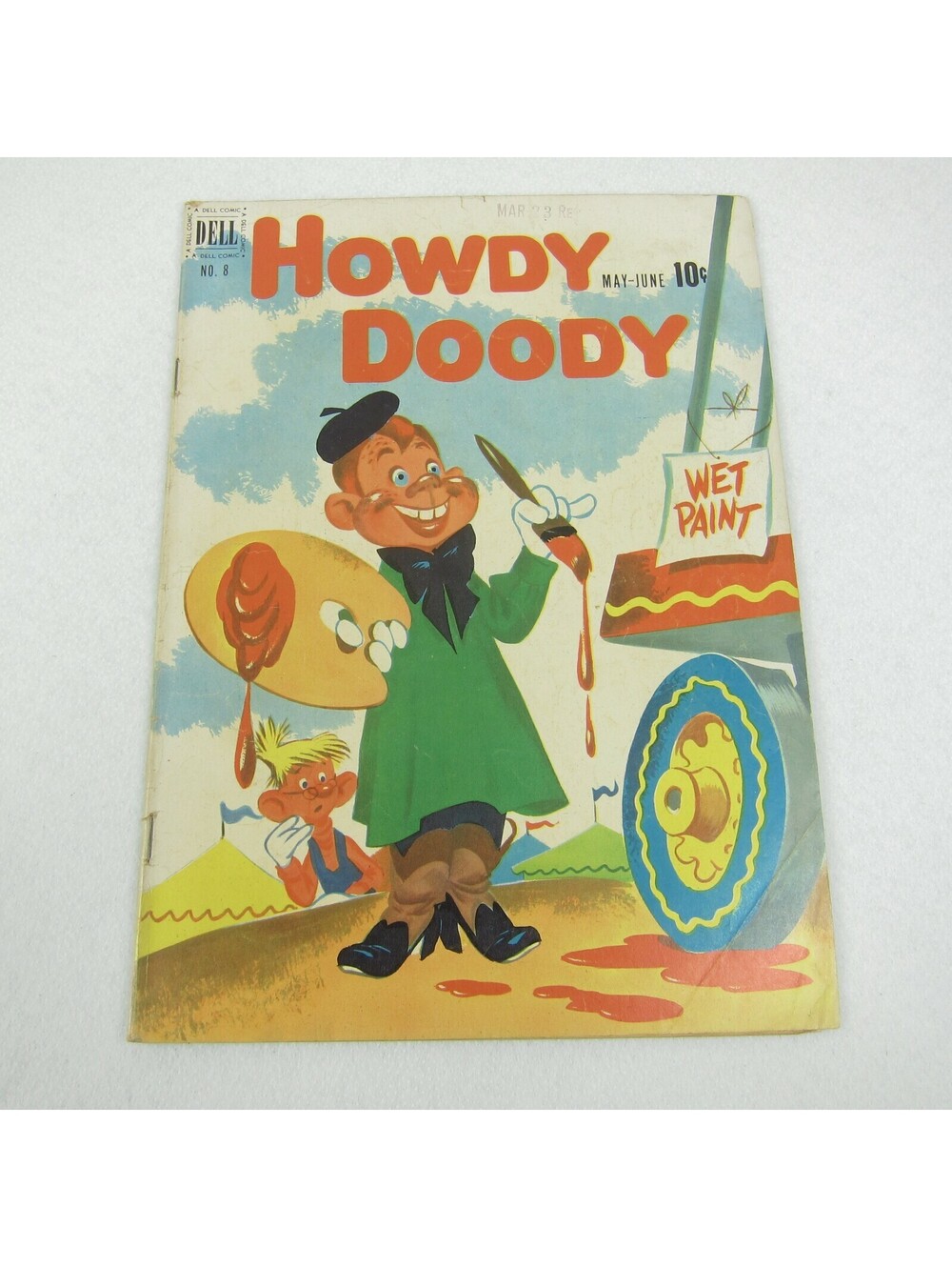 Vintage 1951 Howdy Doody Comic Book #8 May - June Dell Golden Age RARE